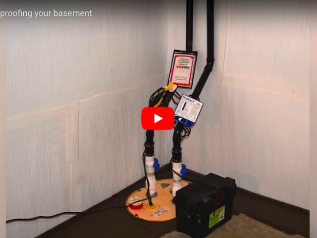 What goes into waterproofing your basement