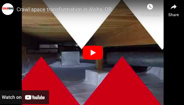 Crawl Space Repair – Crawl space transformation in Aloha, OR