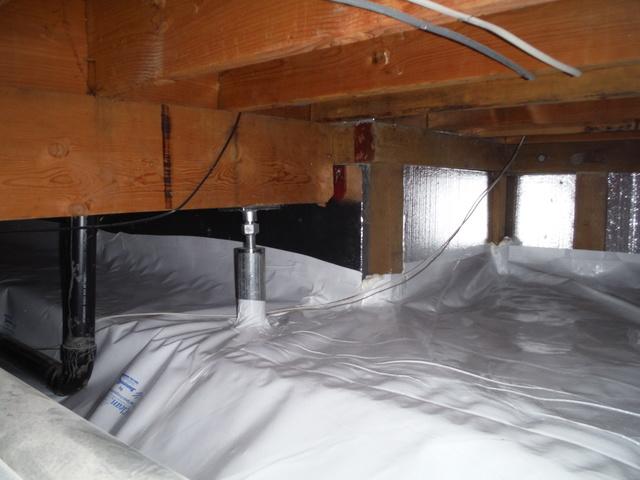 Crawl Space Repair Photo Album Dewey Crawl Space Encapsulation Portland OR 1 2 home's