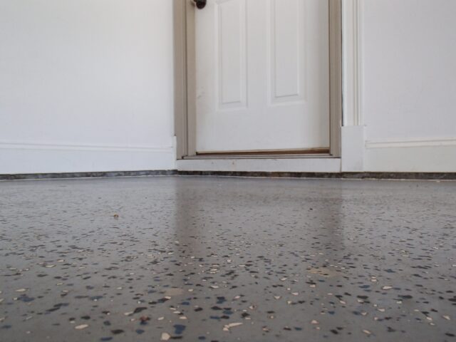 Concrete Repair for Settled Garage Floor