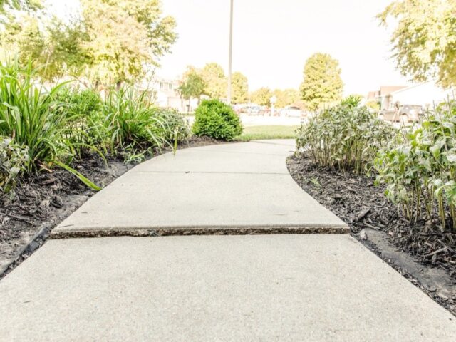 Concrete Repair for Settled Sidewalk in Oregon