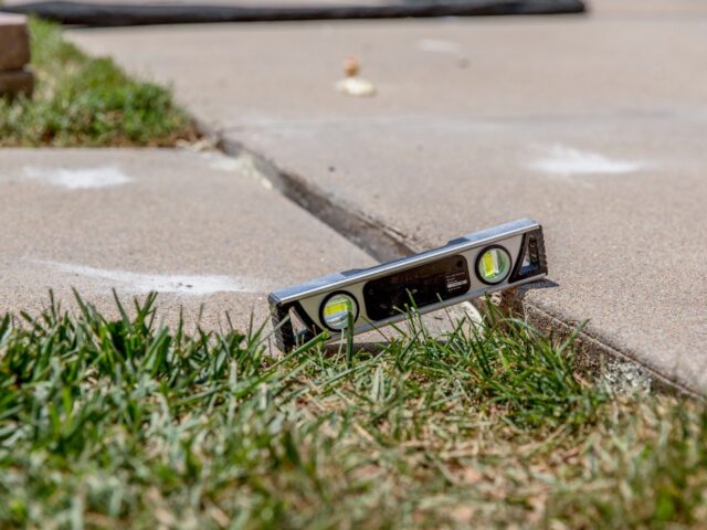 Concrete Repair for Settled Sidewalk in Washington