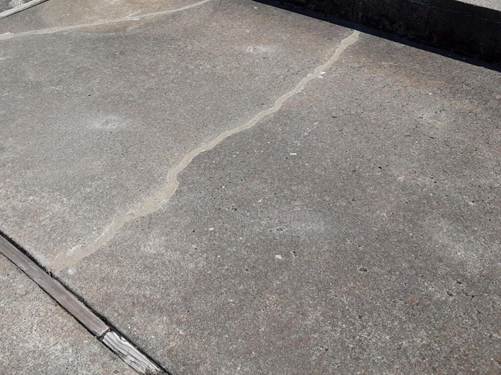 Concrete Repair in Medford OR after concrete