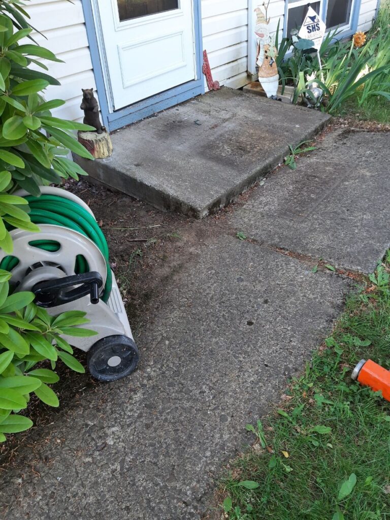 Concrete Repair in Portland OR before 1 basement