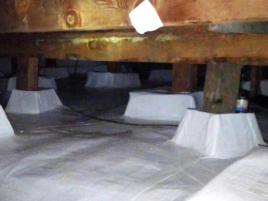 Crawl Space Encapsulation in Keizer OR after crawl