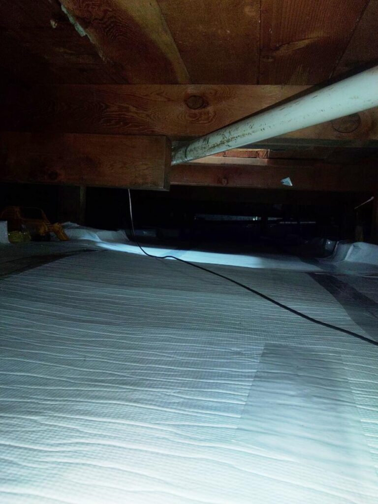 Crawl Space Encapsulation in Springfield OR after crawl