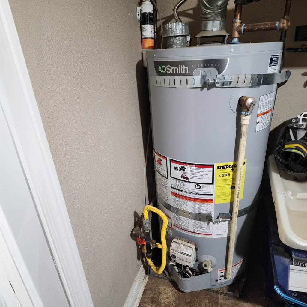 Water heater water leaks