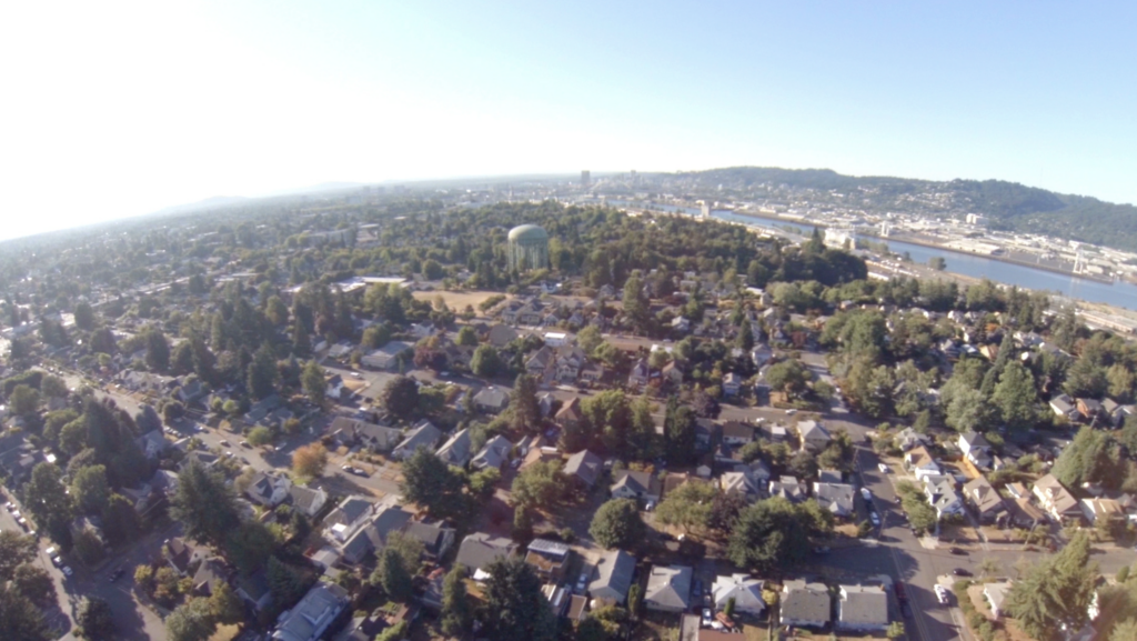 portland aerial view summer Foundation