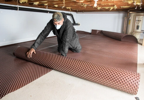 tf drainage matting encapsulation