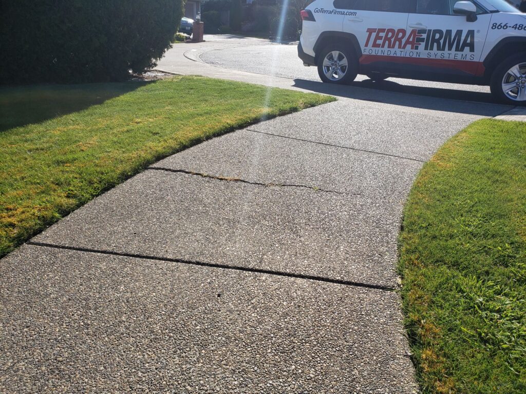 concrete repair gig harbor wa before concrete