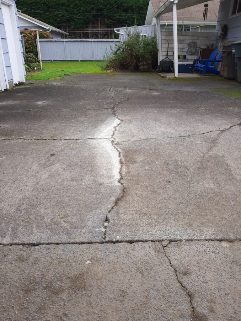 before concrete repair longview washington repair