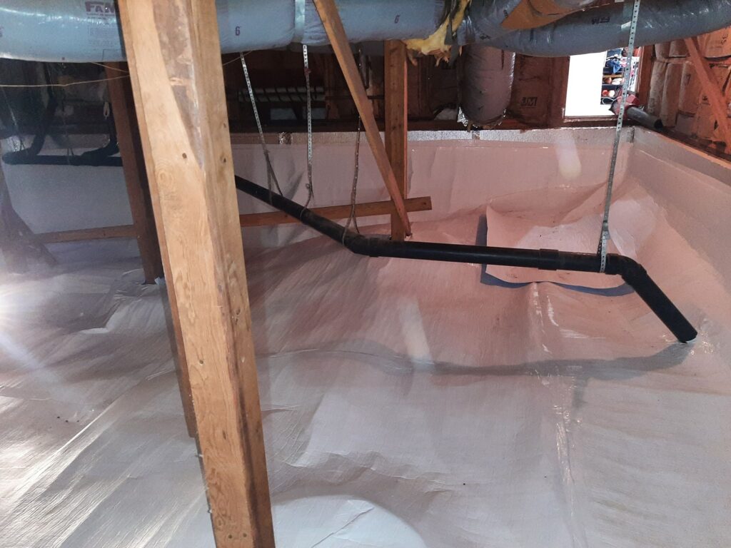 after crawl space encapsulation Kent WA crawl space