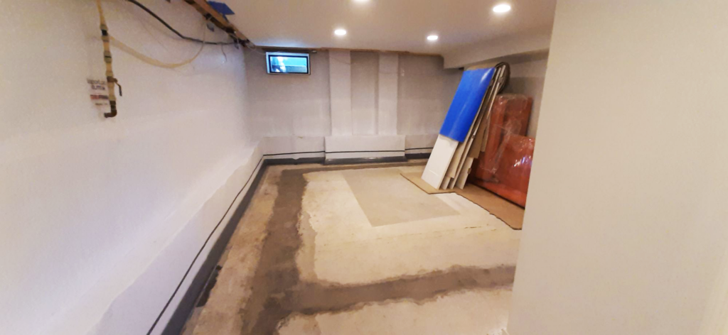 after basement waterproofing portland oregon waterproofing